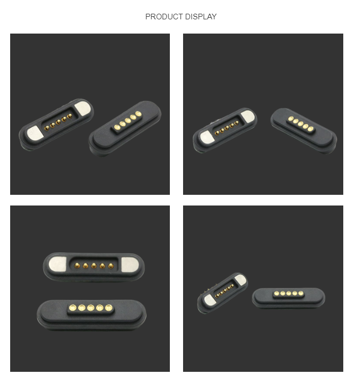 5pin magnetic pogo pin connector