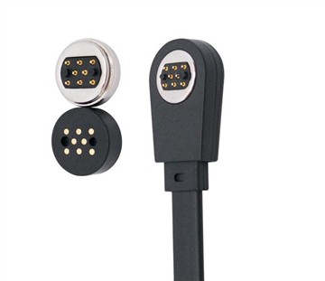 8 Pin Magnetic Pogo Pin konektor