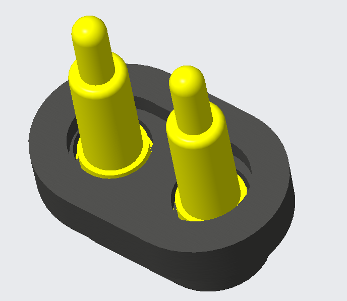 Vodootporni muški i ženski Pogo Pin konektor